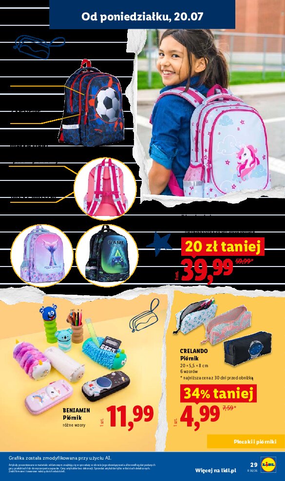 Gazetka Lidl 09/07/2026 – 15/09/2026 - gazetki promocyjne str. 29