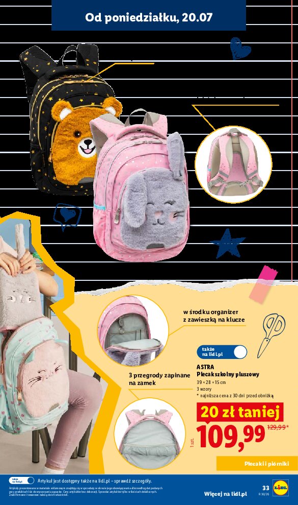 Gazetka Lidl 09/07/2026 – 15/09/2026 - gazetki promocyjne str. 33