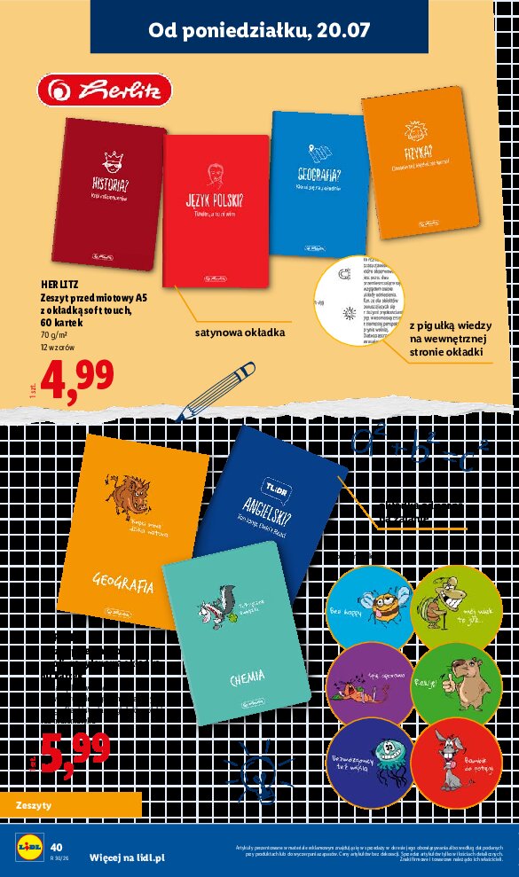 Gazetka Lidl 09/07/2026 – 15/09/2026 - gazetki promocyjne str. 40