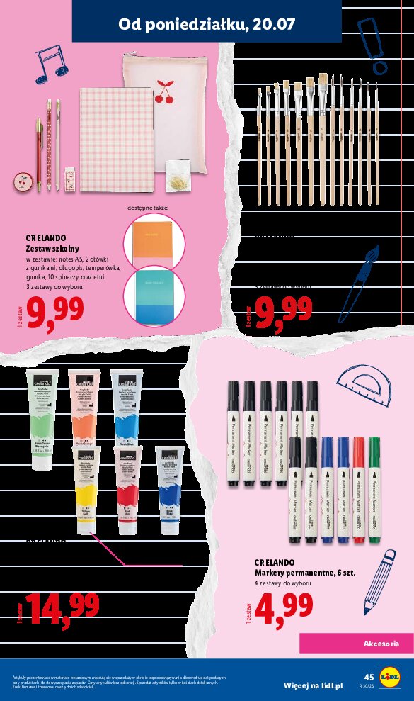 Gazetka Lidl 09/07/2026 – 15/09/2026 - gazetki promocyjne str. 45