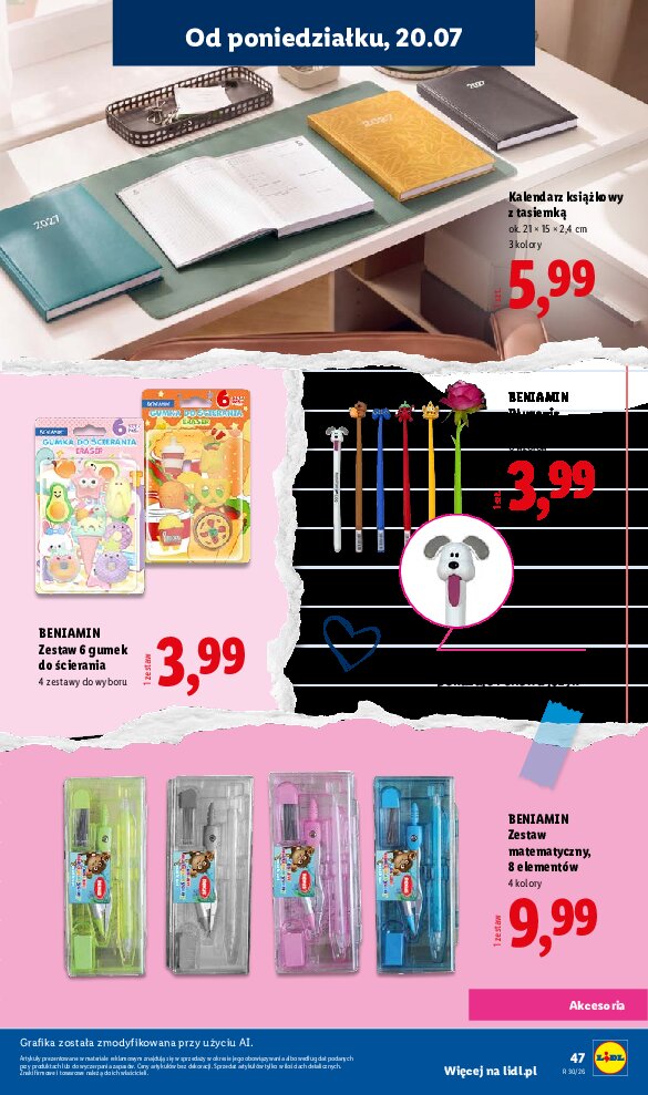 Gazetka Lidl 09/07/2026 – 15/09/2026 - gazetki promocyjne str. 47