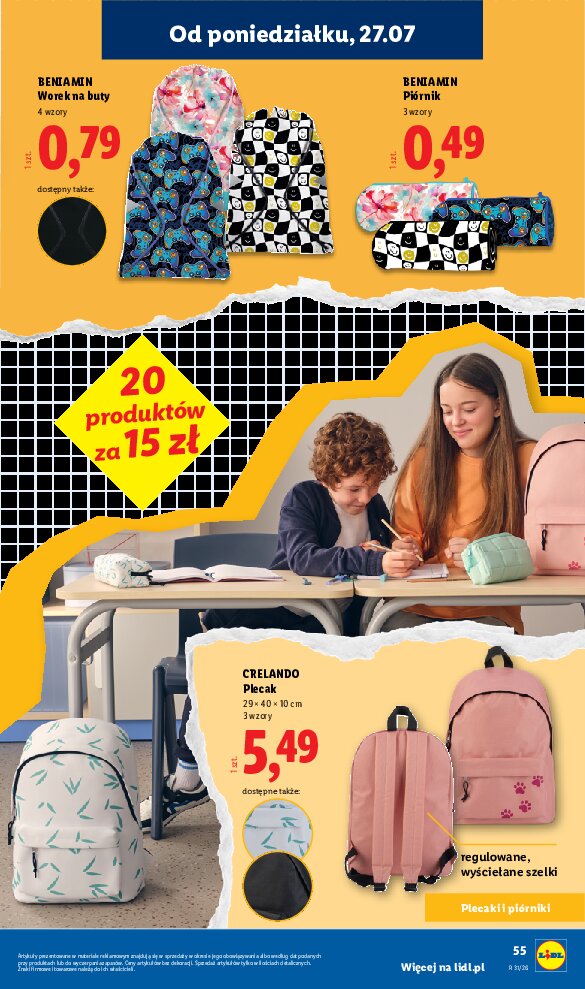 Gazetka Lidl 09/07/2026 – 15/09/2026 - gazetki promocyjne str. 55