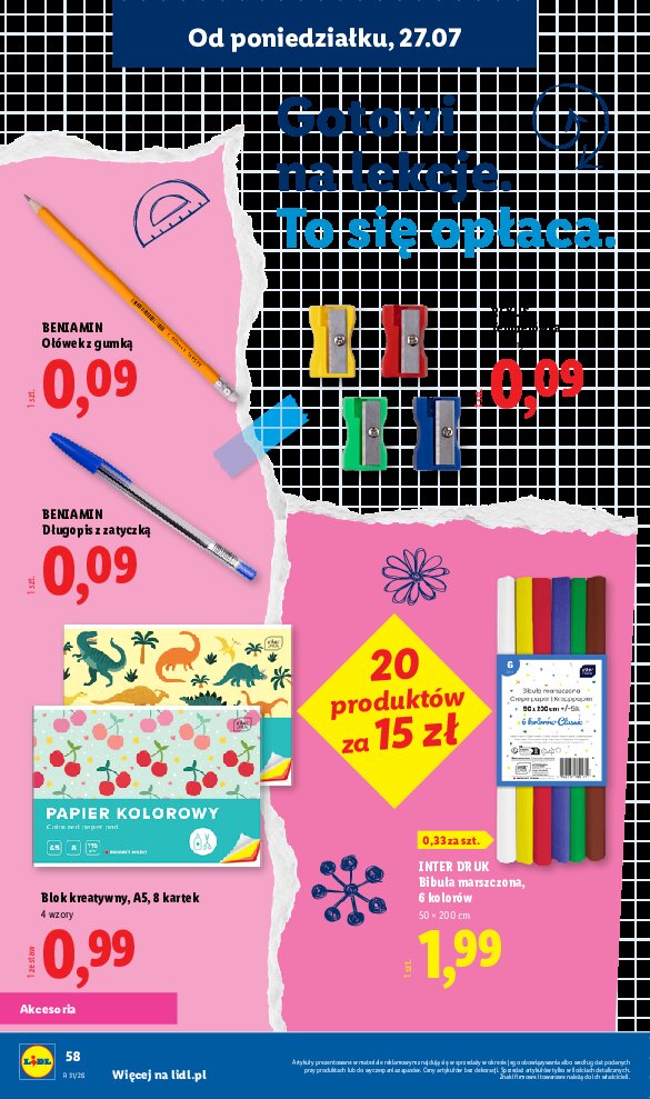 Gazetka Lidl 09/07/2026 – 15/09/2026 - gazetki promocyjne str. 58