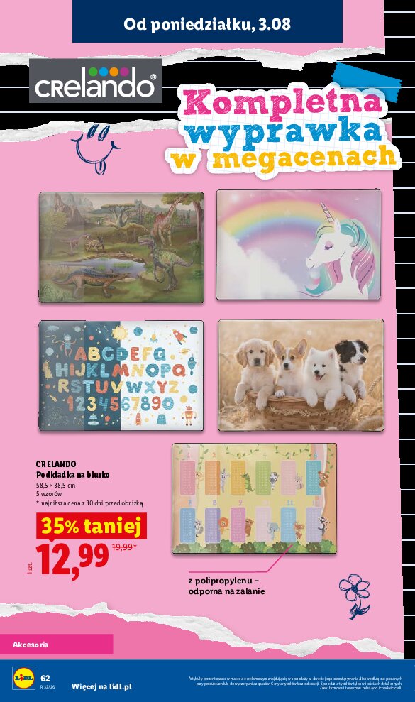 Gazetka Lidl 09/07/2026 – 15/09/2026 - gazetki promocyjne str. 62