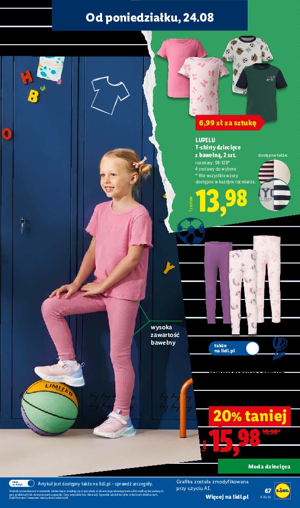 Gazetka Lidl 09/07/2026 – 15/09/2026 - gazetki promocyjne str. 67