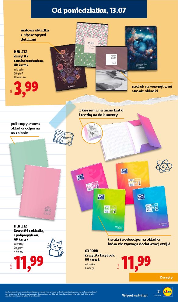 Gazetka Lidl 09/07/2026 – 31/08/2026 - strona 21