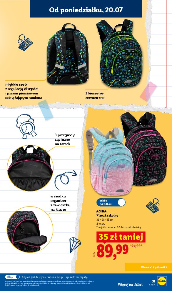 Gazetka Lidl 09/07/2026 – 31/08/2026 - strona 31