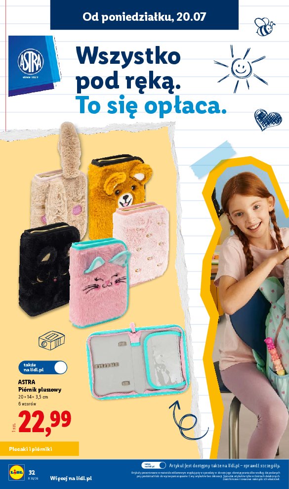 Gazetka Lidl 09/07/2026 – 31/08/2026 - strona 32