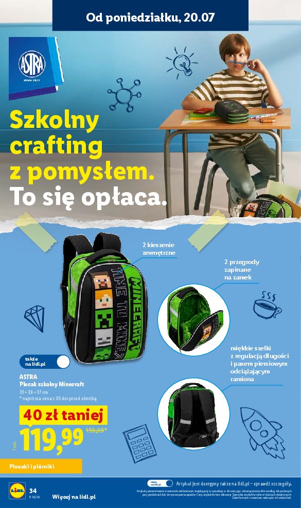 Gazetka Lidl 09/07/2026 – 31/08/2026 - strona 34