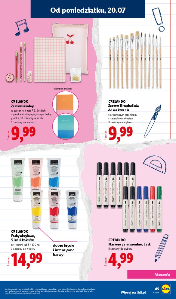 Gazetka Lidl 09/07/2026 – 31/08/2026 - strona 45