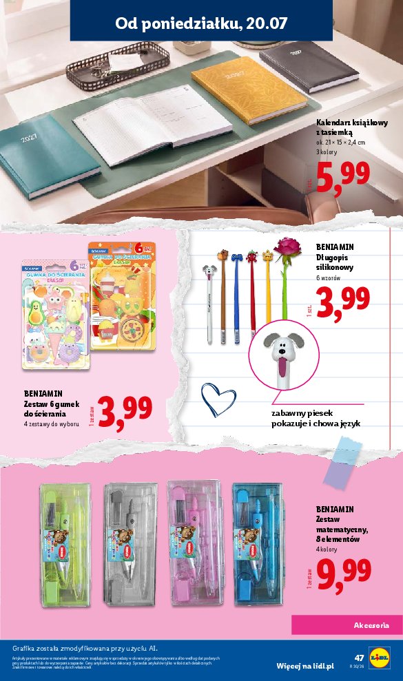 Gazetka Lidl 09/07/2026 – 31/08/2026 - strona 47