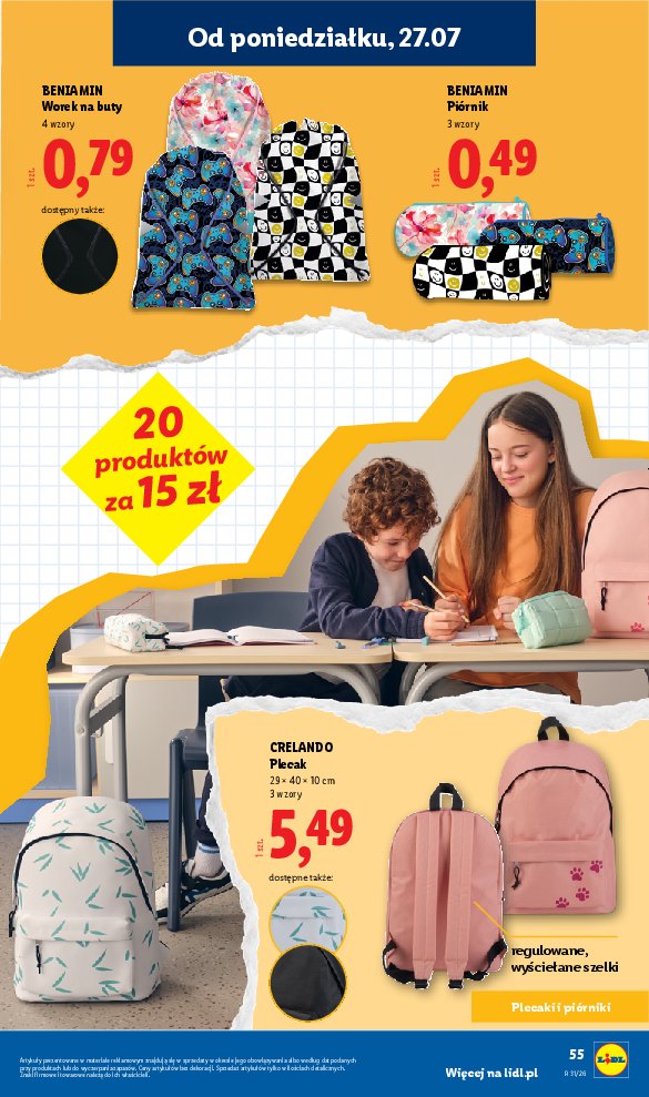 Gazetka Lidl 09/07/2026 – 31/08/2026 - strona 55