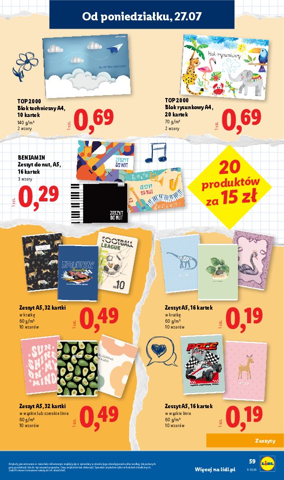 Gazetka Lidl 09/07/2026 – 31/08/2026 - strona 59