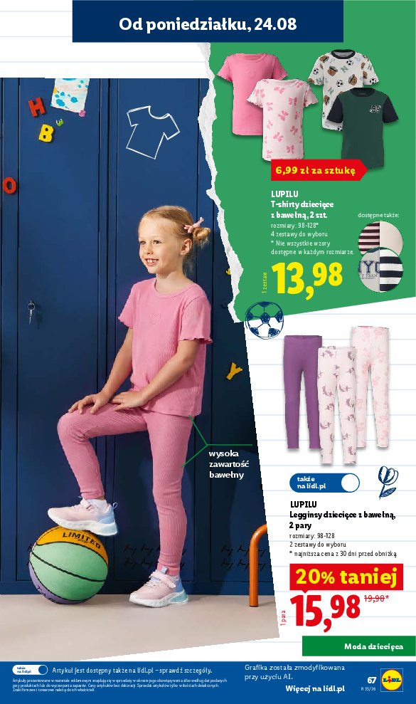 Gazetka Lidl 09/07/2026 – 31/08/2026 - strona 67