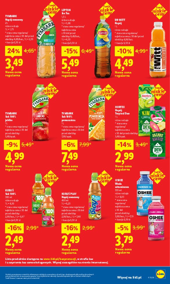 Gazetka Lidl 10/08/2026 – 11/08/2026 - strona 33