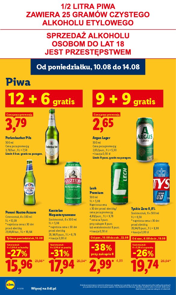 Gazetka Lidl 10/08/2026 – 11/08/2026 - strona 74