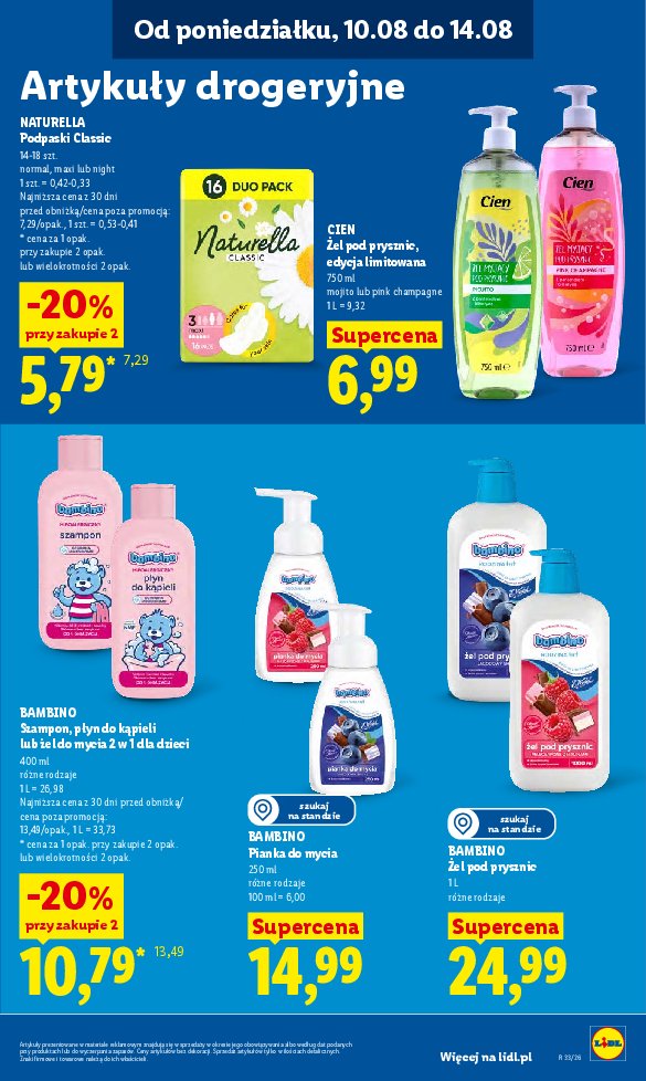 Gazetka Lidl 10/08/2026 – 11/08/2026 - strona 89