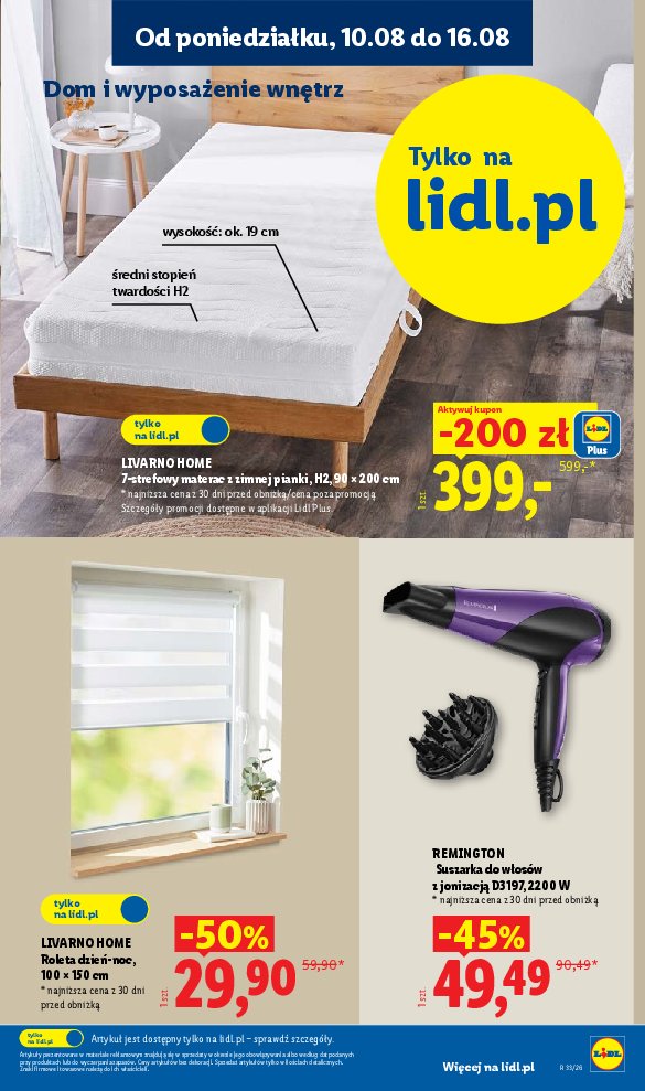 Gazetka Lidl 10/08/2026 – 14/08/2026 - strona 33