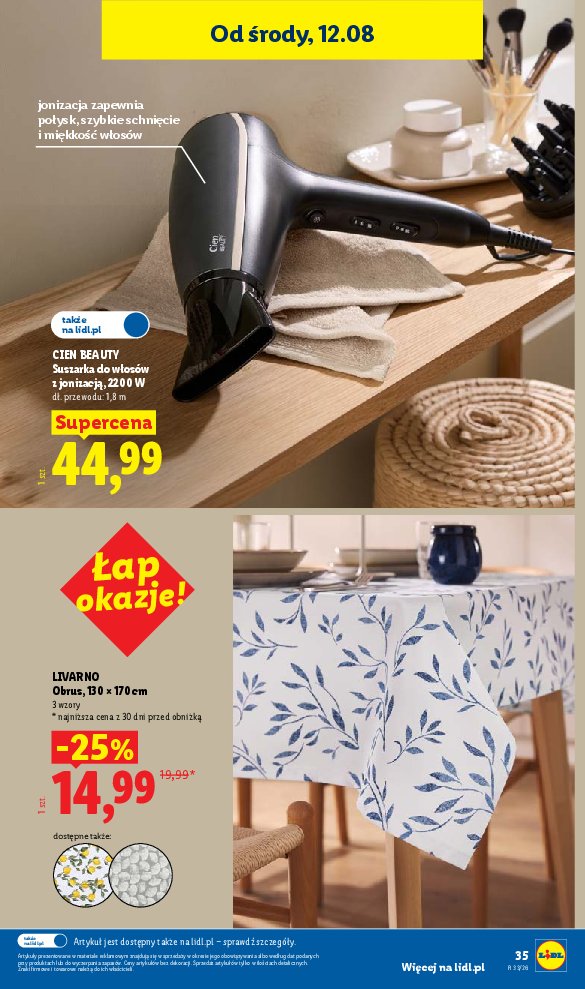 Gazetka Lidl 10/08/2026 – 14/08/2026 - strona 45