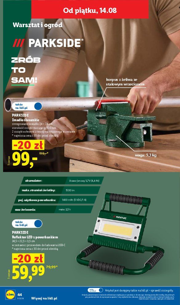 Gazetka Lidl 10/08/2026 – 14/08/2026 - strona 54
