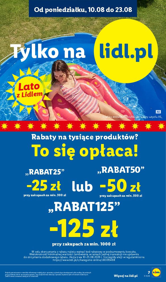 Gazetka Lidl 10/08/2026 – 14/08/2026 - strona 7