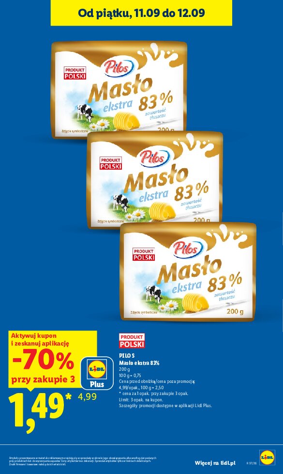 Gazetka Lidl 10/09/2026 – 12/09/2026 - gazetki promocyjne str. 3