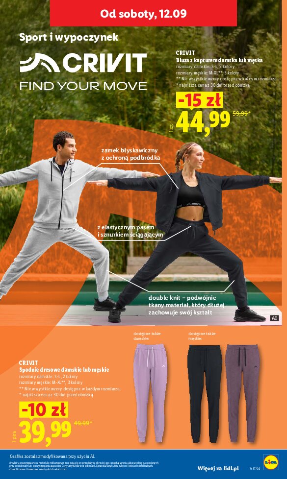 Gazetka Lidl 10/09/2026 – 12/09/2026 - gazetki promocyjne str. 37