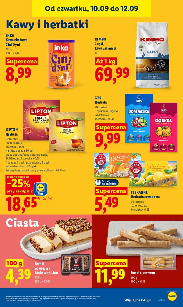 Gazetka Lidl 10/09/2026 – 12/09/2026 - gazetki promocyjne str. 59