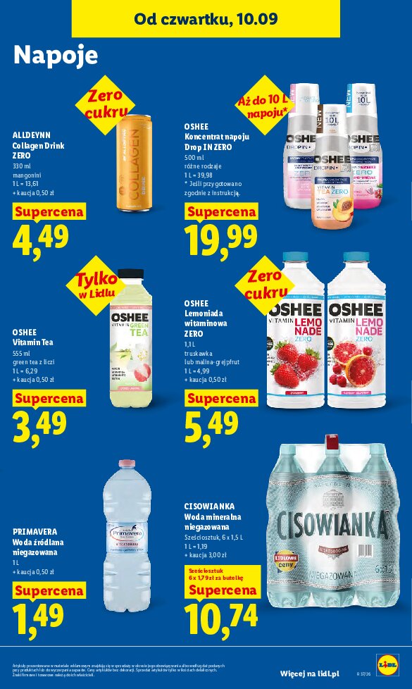 Gazetka Lidl 10/09/2026 – 12/09/2026 - gazetki promocyjne str. 61
