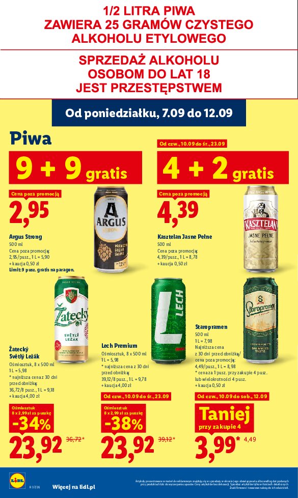 Gazetka Lidl 10/09/2026 – 12/09/2026 - gazetki promocyjne str. 64