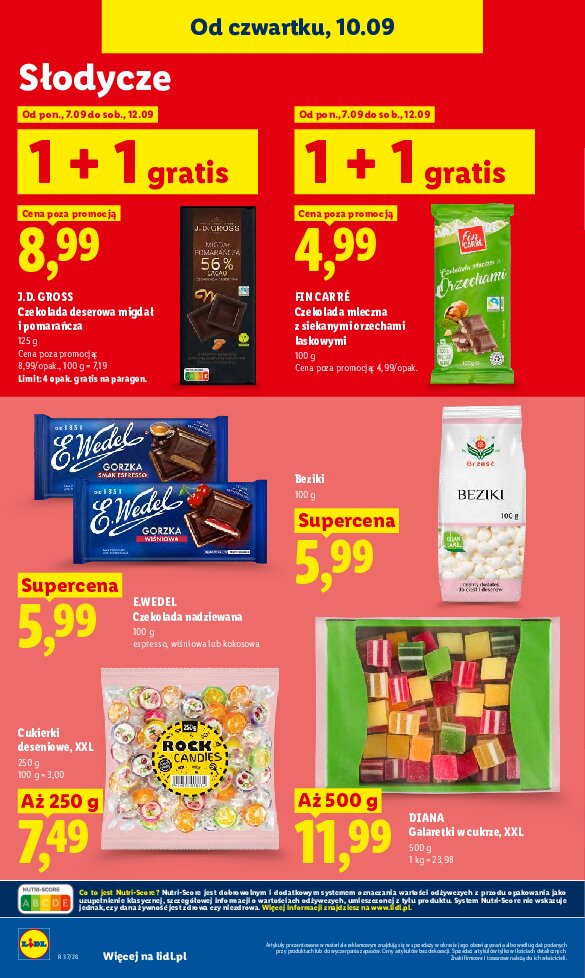 Gazetki promocyjne – słodycze - gazetki promocyjne str. 4