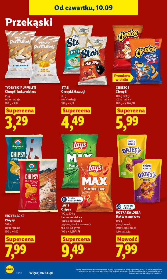 Gazetka Lidl 10/09/2026 – 12/09/2026 - gazetki promocyjne str. 72