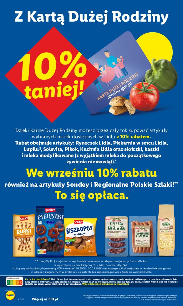 Gazetka Lidl 10/09/2026 – 12/09/2026 - gazetki promocyjne str. 84