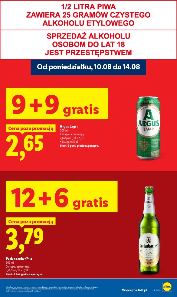 Gazetka Lidl 12/08/2026 – 14/08/2026 - strona 25