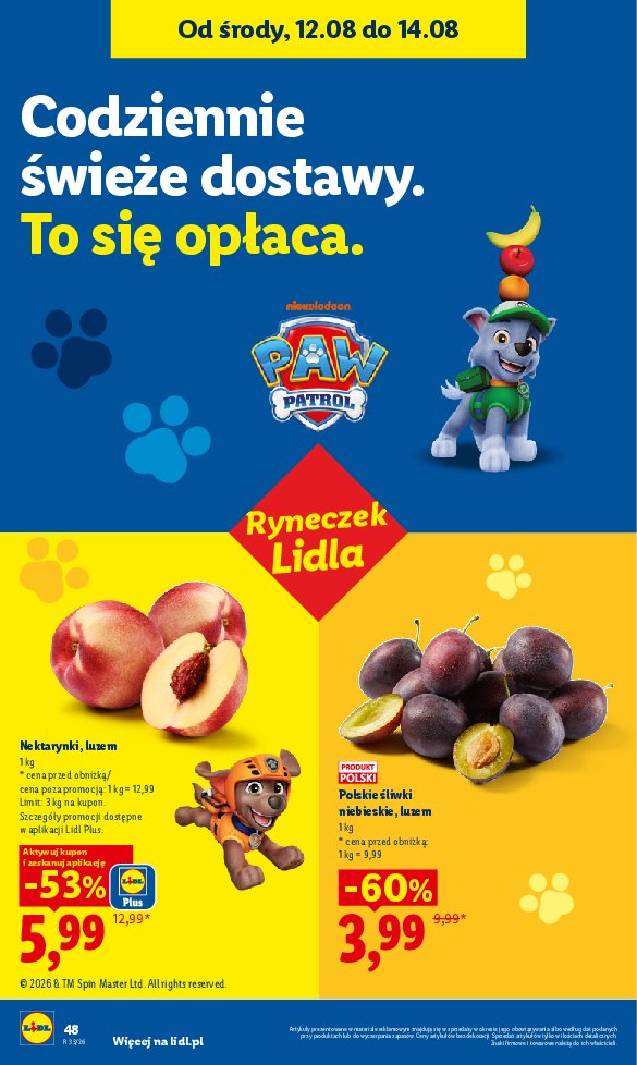 Gazetka Lidl 12/08/2026 – 14/08/2026 - strona 48