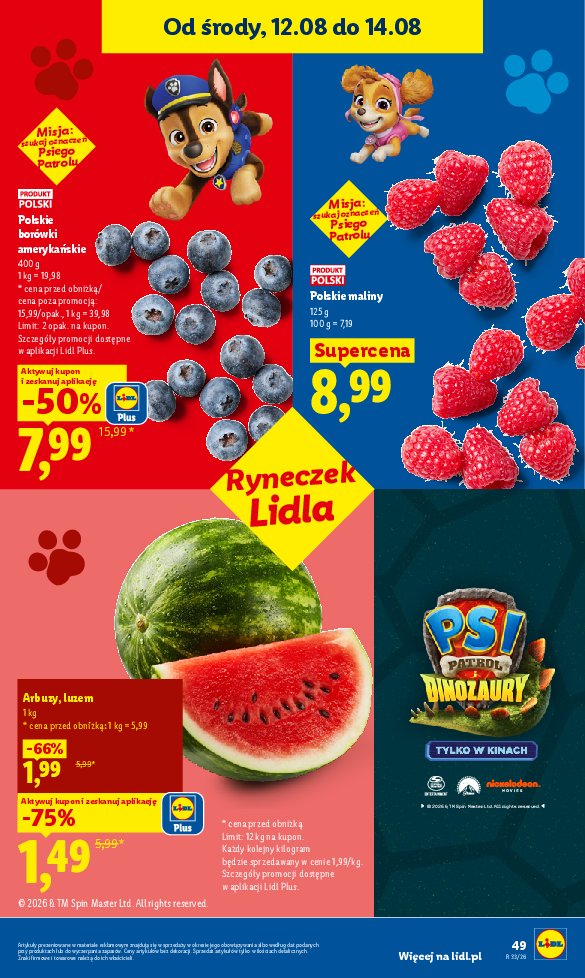 Gazetka Lidl 12/08/2026 – 14/08/2026 - strona 49
