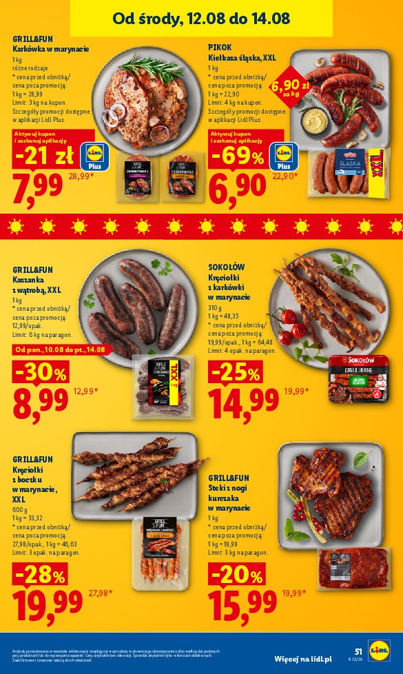 Gazetka Lidl 12/08/2026 – 14/08/2026 - strona 51