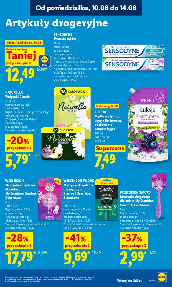 Gazetka Lidl 12/08/2026 – 14/08/2026 - strona 89