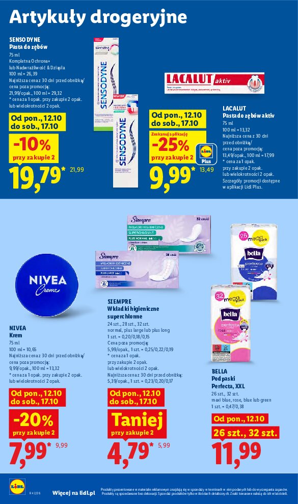 Gazetka Lidl 12/10/2026 – 17/10/2026 - gazetki promocyjne str. 106