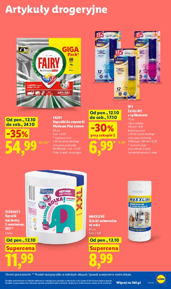 Gazetka Lidl 12/10/2026 – 17/10/2026 - gazetki promocyjne str. 109