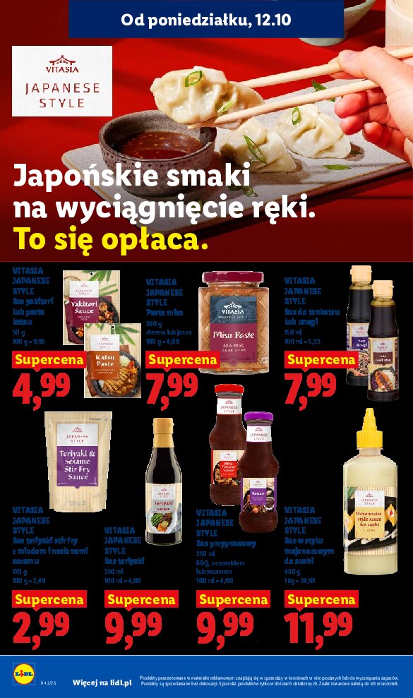 Gazetka Lidl 12/10/2026 – 17/10/2026 - gazetki promocyjne str. 72