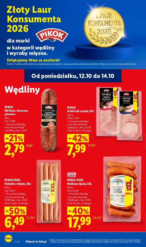 Gazetka Lidl 12/10/2026 – 17/10/2026 - gazetki promocyjne str. 80