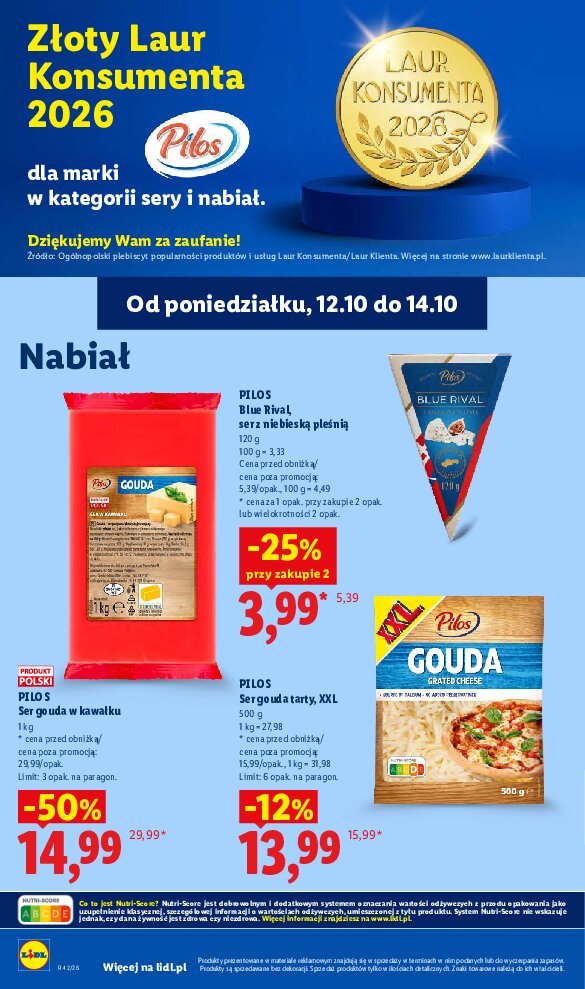 Gazetki promocyjne – nabiał - gazetki promocyjne str. 17