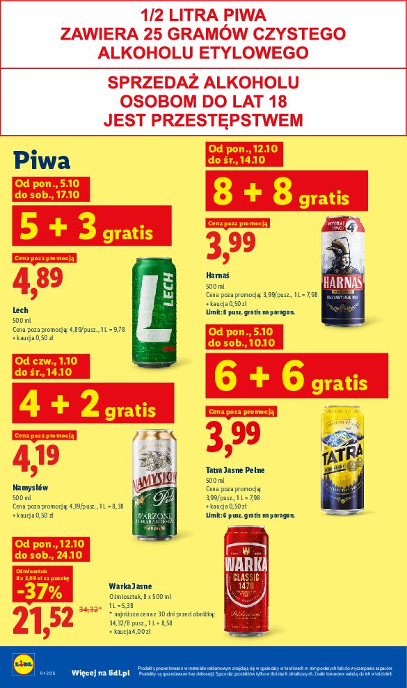 Gazetka Lidl 12/10/2026 – 17/10/2026 - gazetki promocyjne str. 96