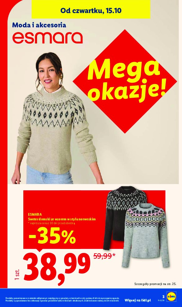Gazetka Lidl 12/10/2026 – 24/10/2026 - gazetki promocyjne str. 3