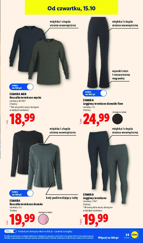 Gazetka Lidl 12/10/2026 – 24/10/2026 - gazetki promocyjne str. 31