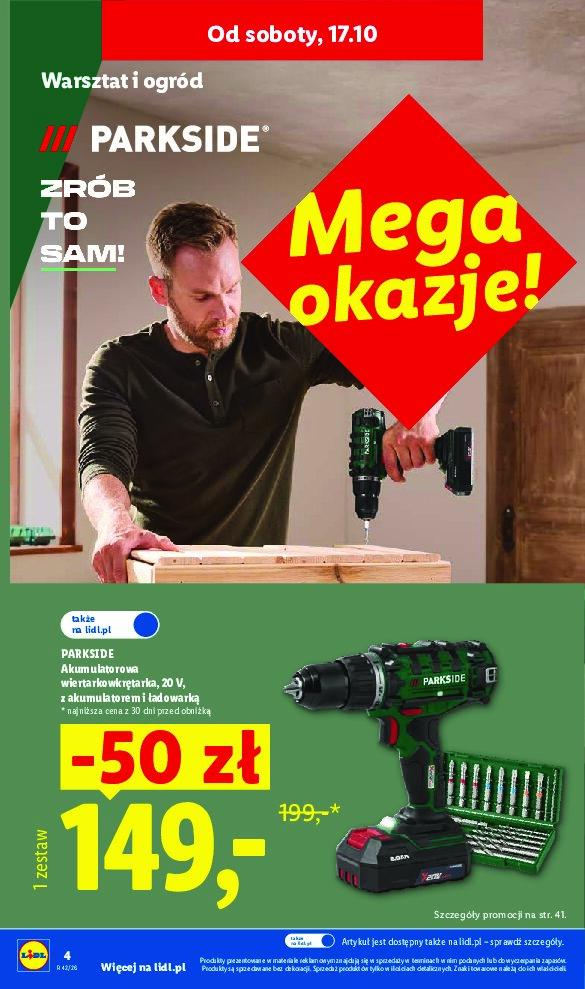 Gazetka Lidl 12/10/2026 – 24/10/2026 - gazetki promocyjne str. 4