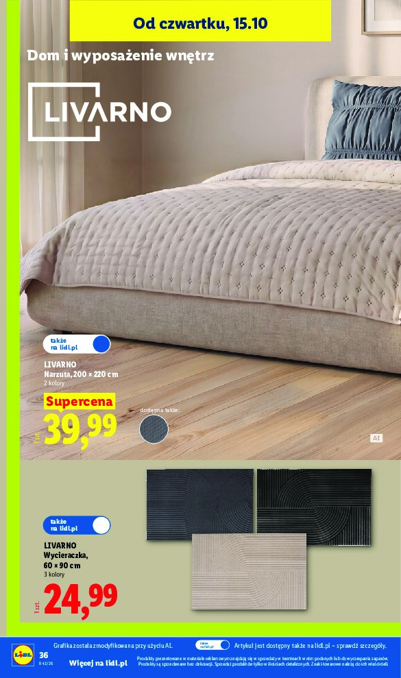 Gazetka Lidl 12/10/2026 – 24/10/2026 - gazetki promocyjne str. 40