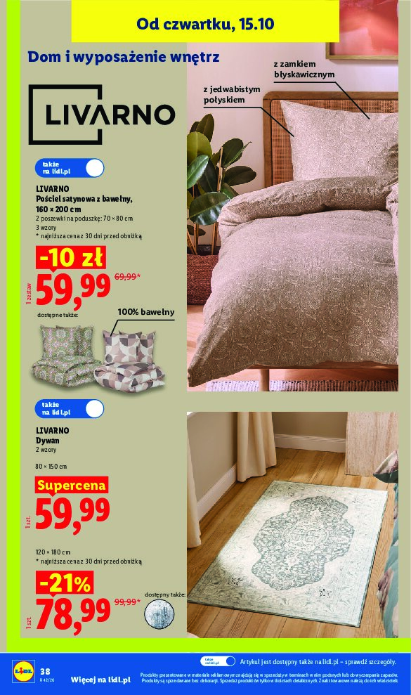 Gazetka Lidl 12/10/2026 – 24/10/2026 - gazetki promocyjne str. 42
