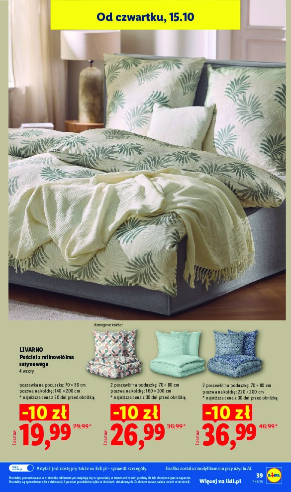 Gazetka Lidl 12/10/2026 – 24/10/2026 - gazetki promocyjne str. 43